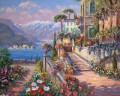 Mediterráneo 16 Flores Impresionismo
